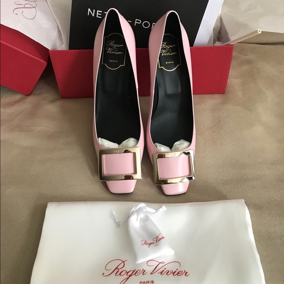 belle vivier trompette pumps in leather